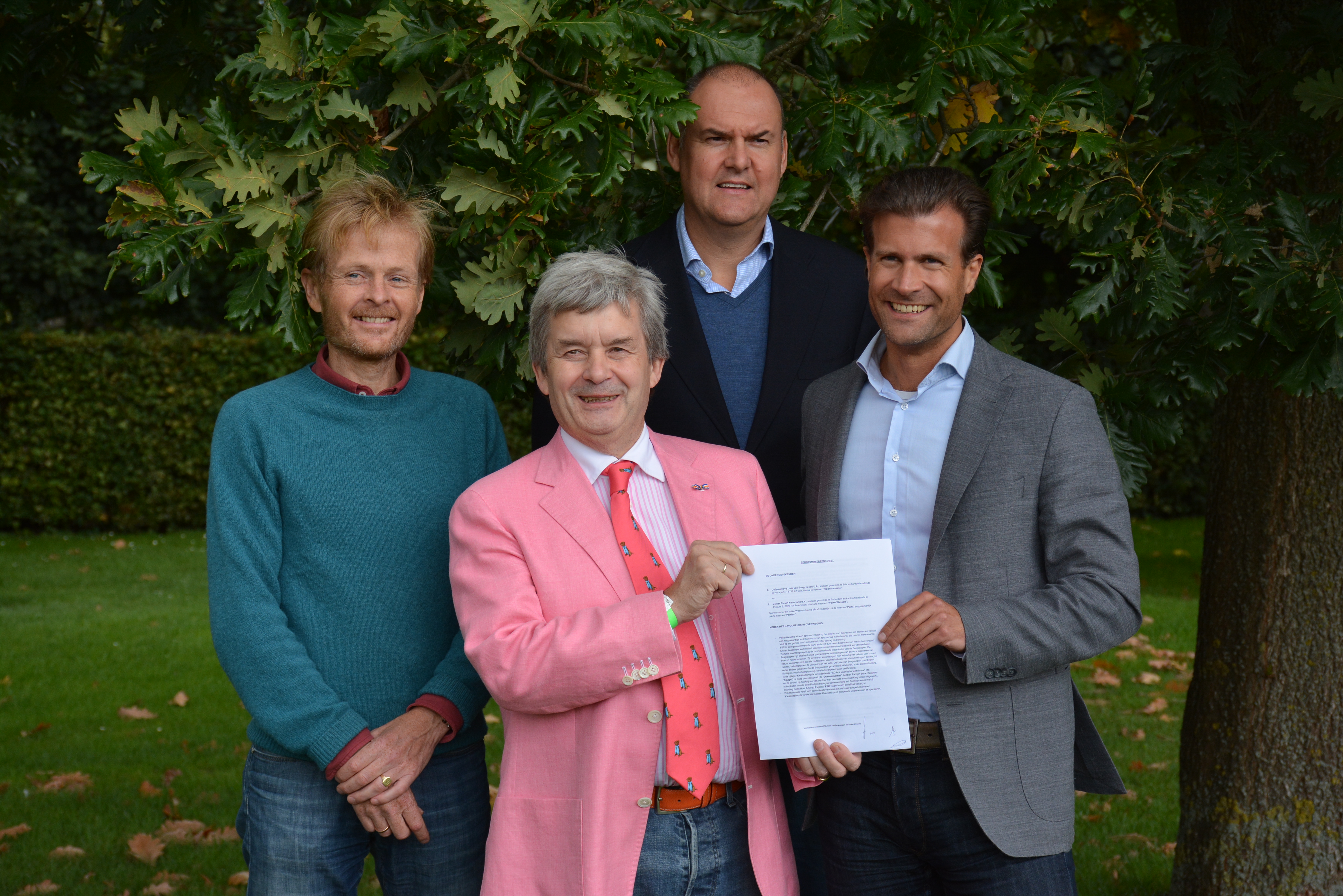 VolkerWessels recently signed an agreement with FSC Netherlands.