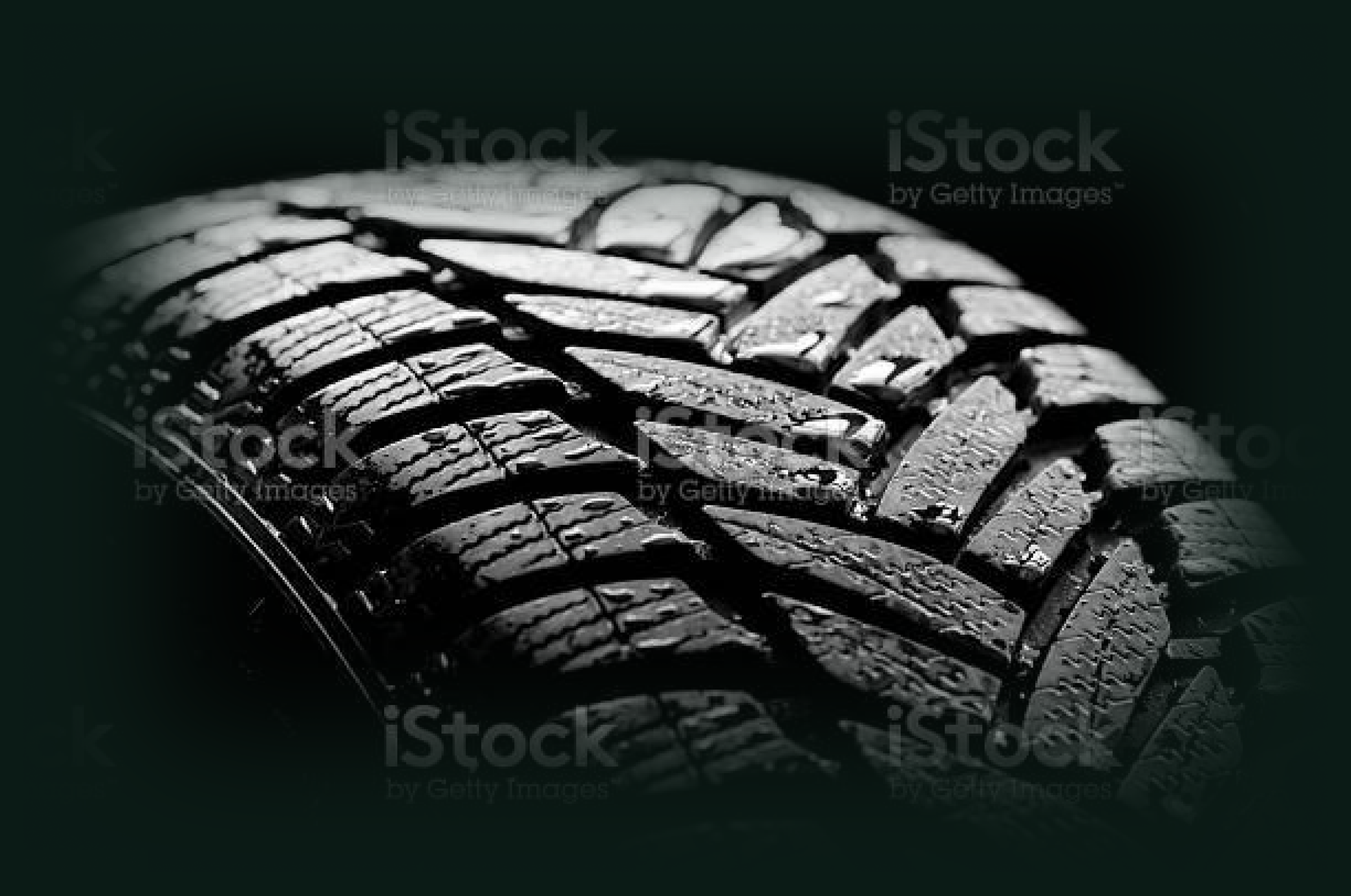 Collage background image one tire
