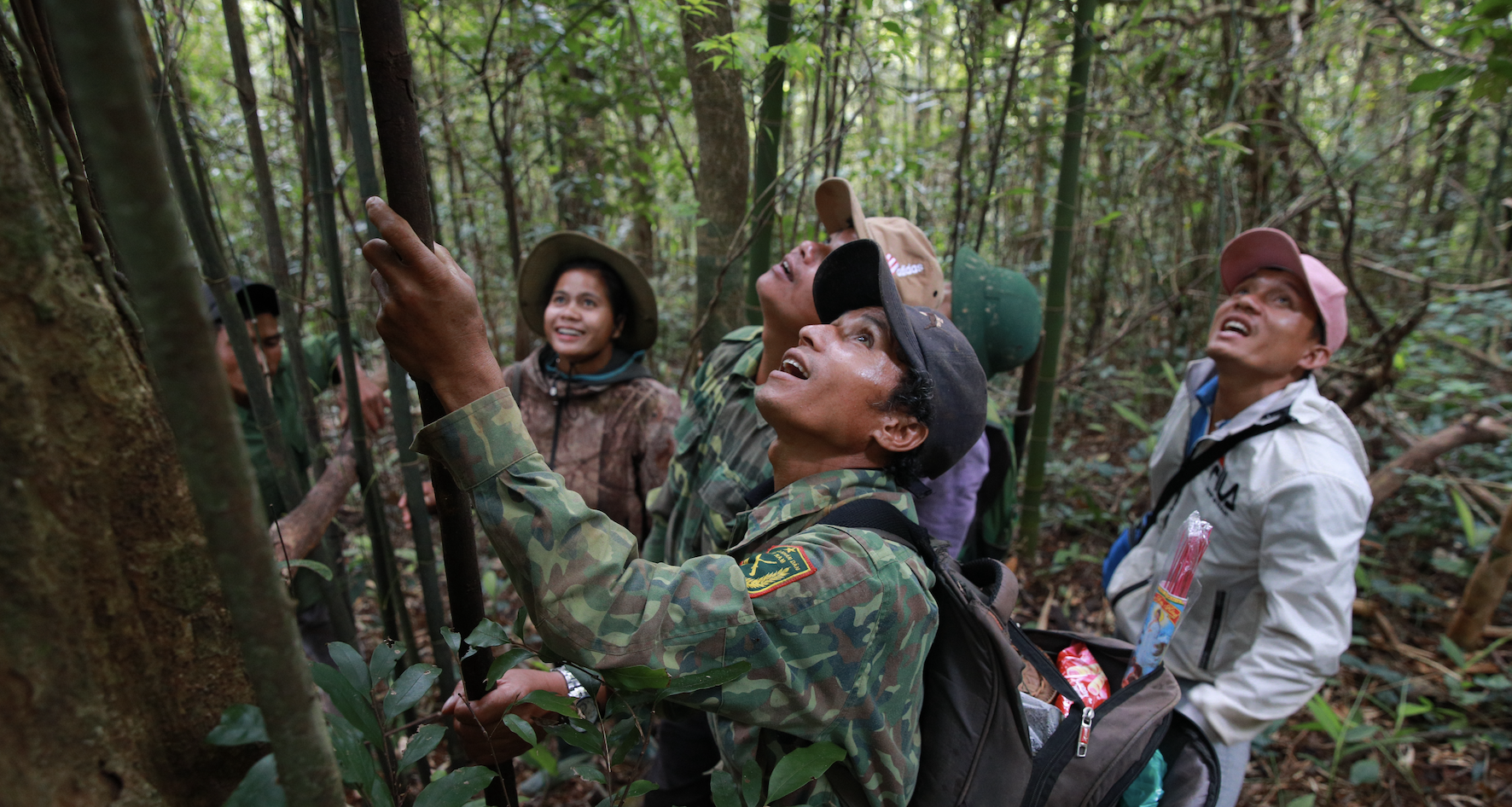 forest patrol group in Vietnam