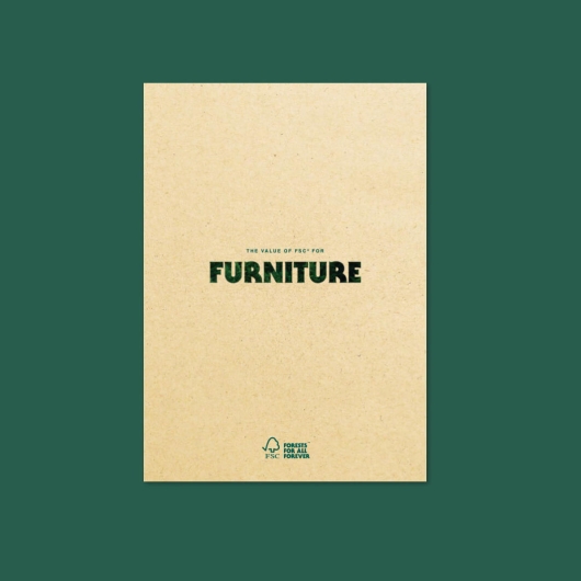 Furniture brochure cover
