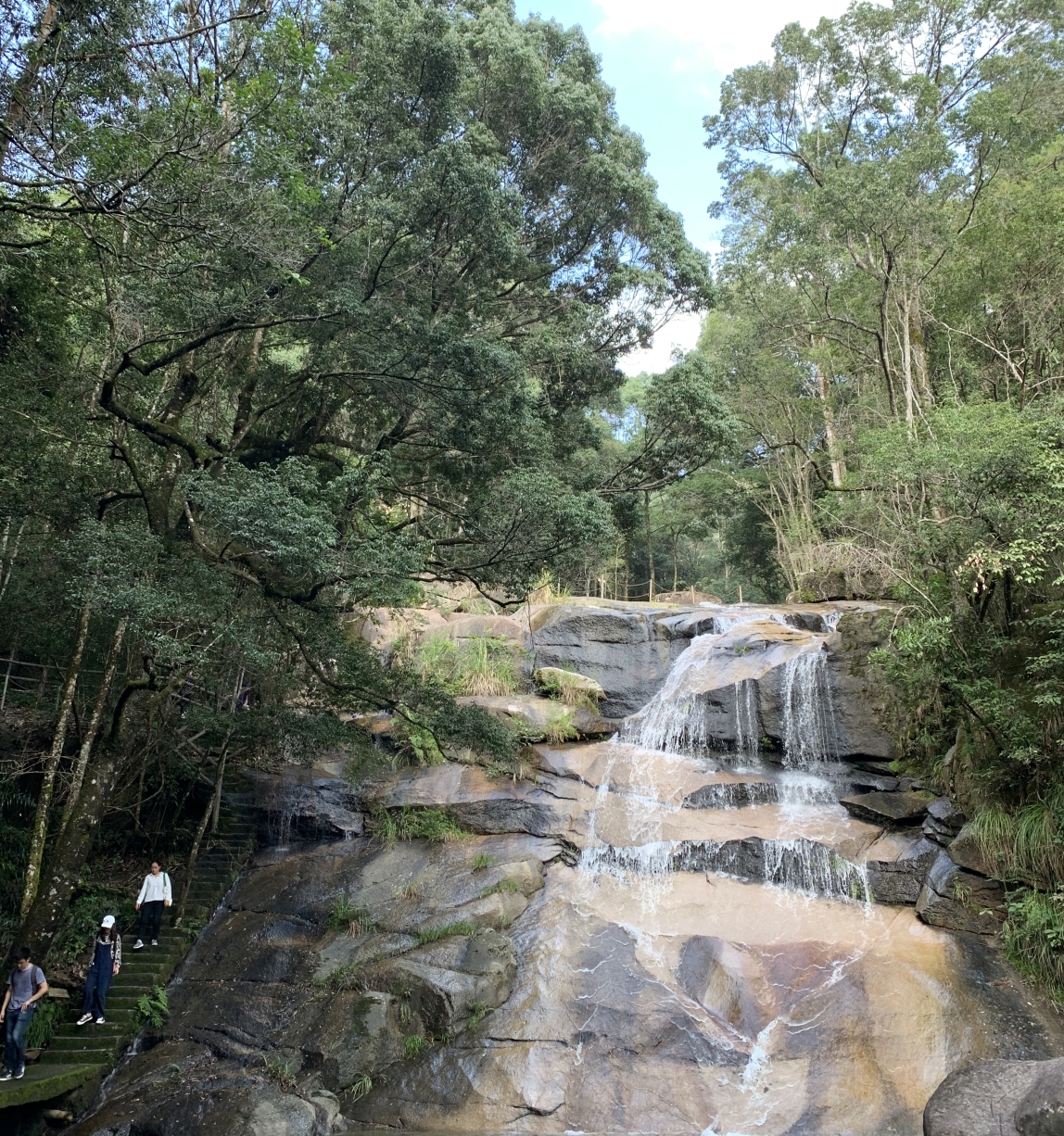 waterfall in Shunchang Forest