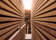 Stacks of wood planks