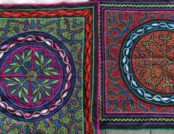 Multicolored blankets